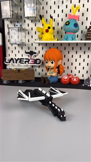 @layer3d.ae on Instagram: "Minecraft - Ender Dragon"