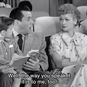 45K views · 3.4K reactions | “Well, the way you speak it it is to me, too.” | I Love Lucy Was Never just a title | Facebook