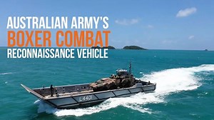 The Australian Army’s new Boxer Combat Reconnaissance Vehicle (CRV) was put to the test during the Amphibious Task Group’s Exercise Sea Wader 2020. Read more https://wp.me/p3avY4-cDy | Military Leak