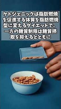 【ケトジェニックダイエットと糖質ダイエット（糖質制限）の主な違い】#糖質#脂質#ダイエット