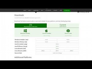 《零基础新手入门NPM包管理器课程》 2·2 windows下安装node·js