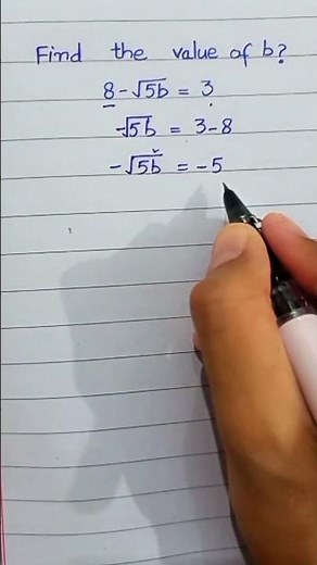 Solving for ‘b’ Made Simple | Algebra Explained 🔥