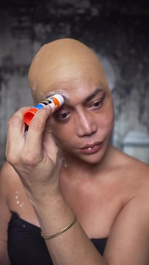 Trypophobia alert⚠️ this halloween, i definitely dont like to be cute😄🤷🏾‍♀️ isnt this song so perfect!!!! #trypophobia #halloween #makeup #sfx | Kristin Ker Anderson