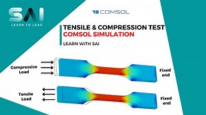 COMSOL Tutorial 10 | Tensile and Compression Test Simulation | Dog-bone-shaped simulation in COMSOL | COMSOL MULTIPHYSICS CLUB