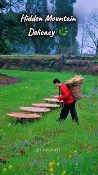 Traditional Herbal Root Dish in Mountain Village 🌿 | Cultural Heritage