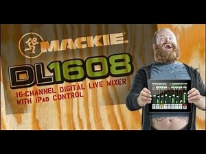 New Reverbs in Mackie DL1608 Master Fader Update 4.5 - a Quick Test
