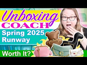 Unboxing COACH Spring 2025 Runway Piece: Not the Most Practical But I LOVE It!!! || Autumn Beckman