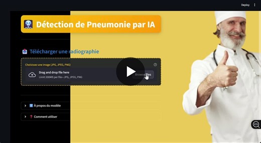 #deeplearning #ai #machinelearning #healthcareai #fastapi #streamlit #mobilenetv2 #computervision #python #opentowork #mlengineering | oumaima baghadi