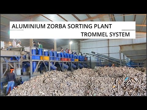 Aluminium Zorba Scrap Sorting Plant || Metro Conveyor and Trommel System || Dhanvanti Engineering