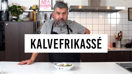 Kalvefrikassé, hurtig og lækker simreret til hverdagen