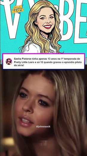 Sasha Pieterse tinha só 13 anos em Pretty Little Liars! #shorts