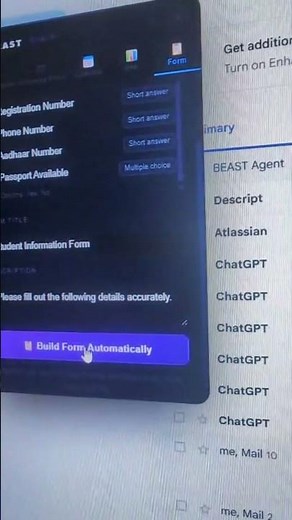Prepare Google Form in Seconds using BEAST MAKING LIFE ELEGANT