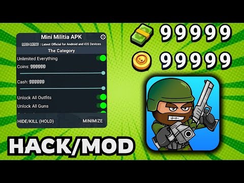 Mini Militia Hack Mod APK 2026 – Unlimited Ammo & Health on iOS/Android