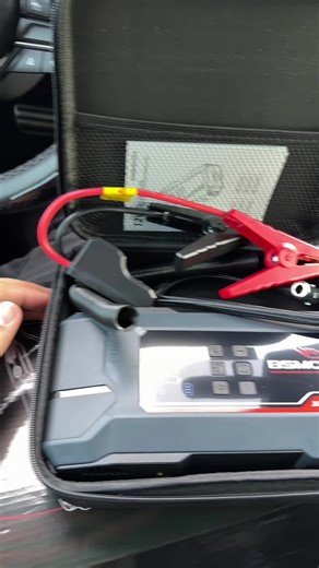 High-Quality Jump Starter with Built-in Compressor