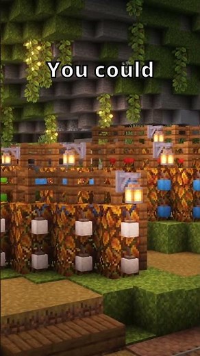 These apricorn farm designs are insane #minecraft #aestheticbuilds #cobblemon