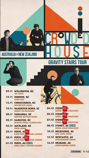 Tickets on sale now at crowdedhouse.com