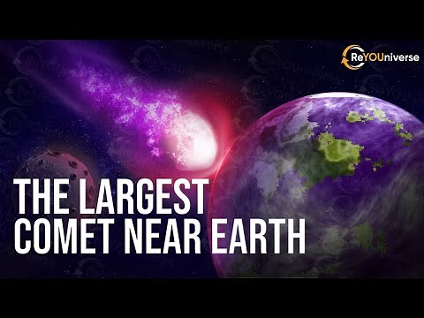 THE MOST GIANT COMET EVER DISCOVERED