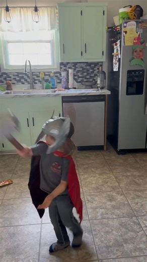 1.4K views · 26 reactions | A huuuuuge thank you to Tiffany Turner and Cincy Dzines for the 3D printed Thor Hammer. As you can see Nej….uh I mean Thor, is very excited!! Make sure to check out Cincy Dzines. They offer a lot more than just 3D printing. #babythor #smallbusinesssupportingsmallbusiness | Kayleigh Mulla Schwierjohann | Facebook