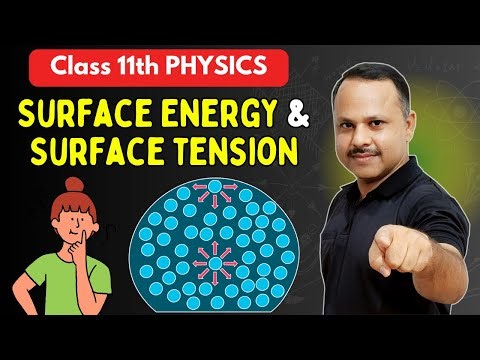 Surface Energy and Surface tension | 11th Physics #neet #cbse