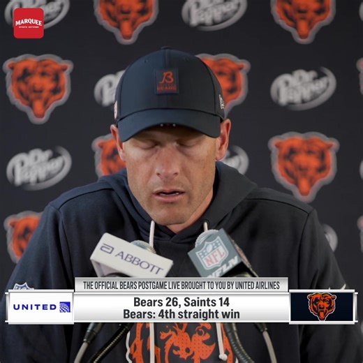 "Credit to Dennis Allen and (the defense)." The Bears forced four turnovers in Sunday's win. | Marquee Sports Network