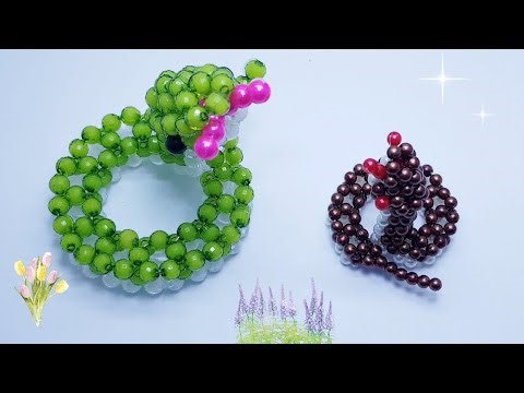 How to make beaded snake 🧞‍♀️