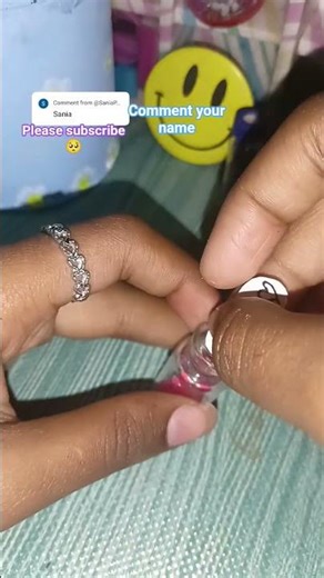 #name key chain🥰 #comment your name #🎀🥰