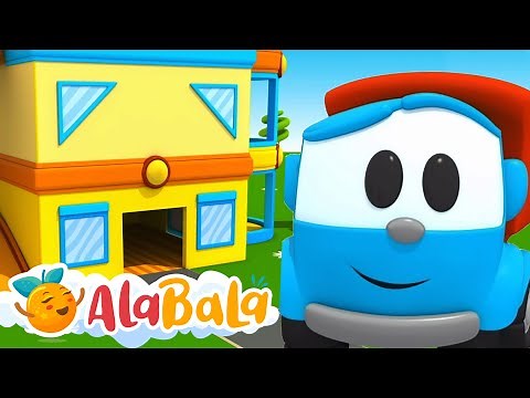 Casa lui Leo - Învățăm și construim cu Leo - Desene animate copii