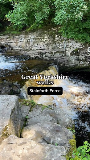 The Yorkshireman on Instagram: "Looking for an easy waterfall walk with wild swimming opps? 💦 This is the perfect spot 🙌 Stainforth Force, Yorkshire Dales 📍 . . . . . . #yorkshire #yorkshire_lovers #northyorkshire #yorkshiredales"