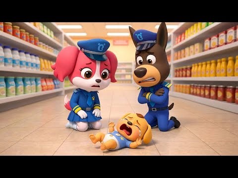 Frozen Blizzard Survival! ❄️🥶 Labrador & Papillon Face the Winter Test | Funny Labrador Animation