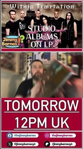 [Preview] Within Temptation Studio Albums | #VinylCommunity