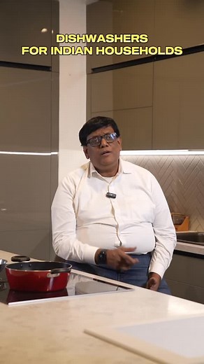 289K views · 2.1K reactions | Is a dishwasher a luxury? Or has it become a real necessity for modern Indian kitchens? Here’s the truth every homeowner should know before deciding. #DishwasherIndia #KitchenTips #ModularKitchen | Nandakumar D | Facebook