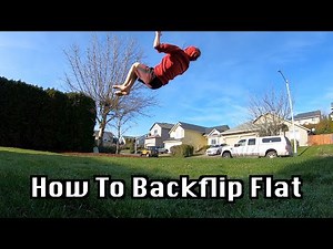 How To Backflip On The GROUND