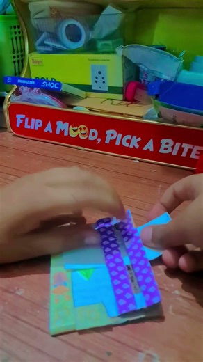 mini pocket and mini paper cutter handmade #イラストメイキング #art #rainbowjournal #artandcraft #diy