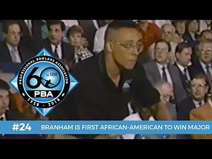 PBA 60th Anniversary Most Memorable Moments #24 - Branham is First African-American Major Champion