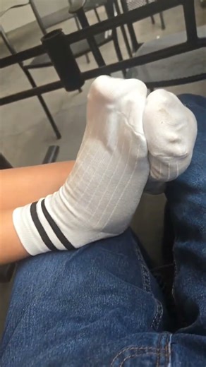 What happens under your table? #socks #asmr #shorts