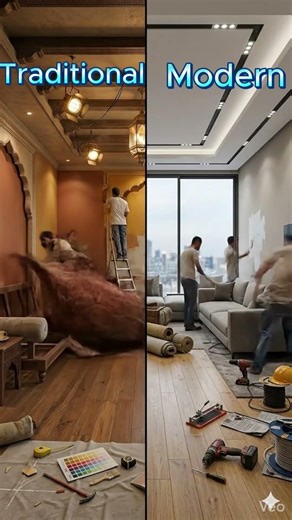 “Traditional Style vs Western Modern… Which Wins? 👀”