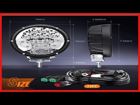 Discover the Ultimate 85W Osram LED Off-Road Lights for Unmatched Brightness and Durability