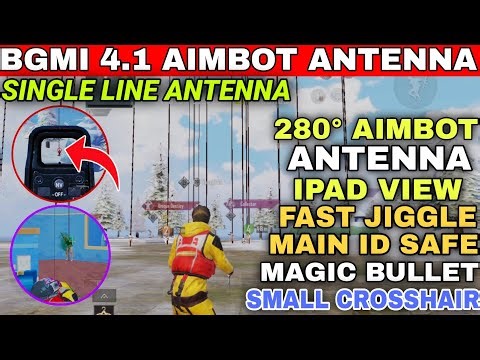 BGMI 4.1 ANTENNA CONFIG | BGMI 4.1 AIMBOT OBB | BGMI 4.1 ANTENNA AIMBOT OBB | MAGIC BULLET OBB BGMI