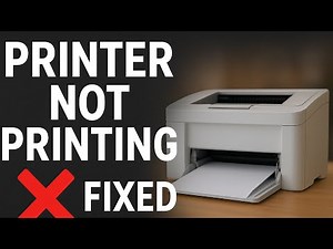 Printer Not Responding to Print Command – Solution
