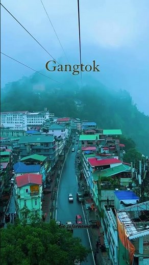 Gangtok Travel Guide 🇮🇳 | The Heart of Sikkim, Himalayas, Monasteries & Peace #shorts