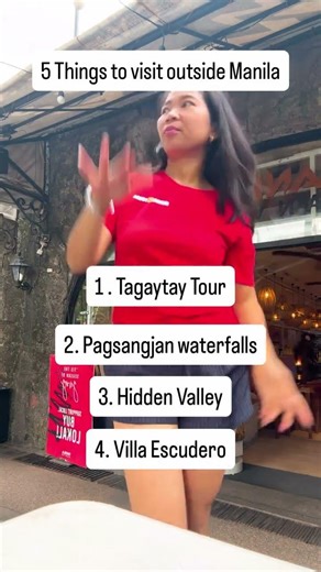 🌴✨ 5 MUST-TRY GETAWAYS OUTSIDE MANILA! ✨🌴 #Mstartours #TravelWithMstar #WeekendEscap
