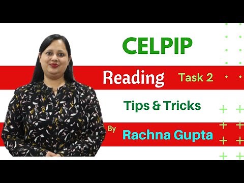 CELPIP Reading Task 2 | Tips And Tricks | Rachna Gupta | The Australian Academy