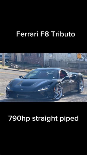 Modified Ferrari F8 Tributo