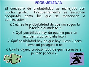 Que Es Probabilidad En Matematicas