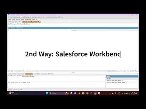 Salesforce SOQL Tutorial | 3 Ways to Use Salesforce Object Query Language (SOQL)