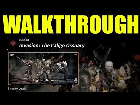 How to complete invasion caligo oassuary the first descendant (Build / guide)