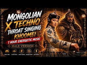 Mongolian Techno Mix 2026 - Throat Singing khommer -1 Hour Energetic Music 🔥 - Feel The Energy