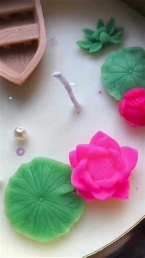 Lotus Boat Candle #viral #music #flute #short #fyp #kraft#candles #short #ringtone