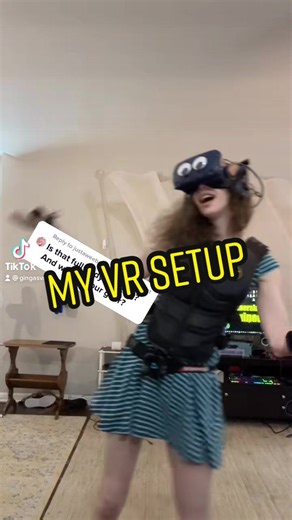 Repost-A lot of new peeps followed and asked about my setup, so here ya go 🤘#vr #virtualreality #bhaptics #oculus #vive #vrc #gaming #WelcomeBack