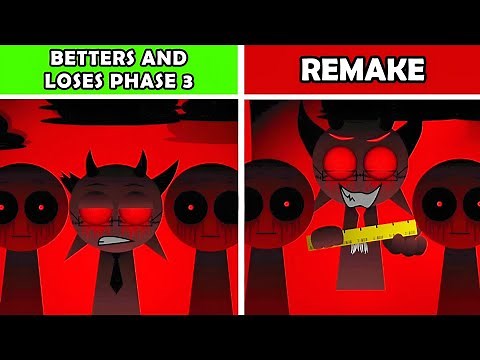 Sprunki Betters and Loses Phase 3 But Remake (Phase 4)